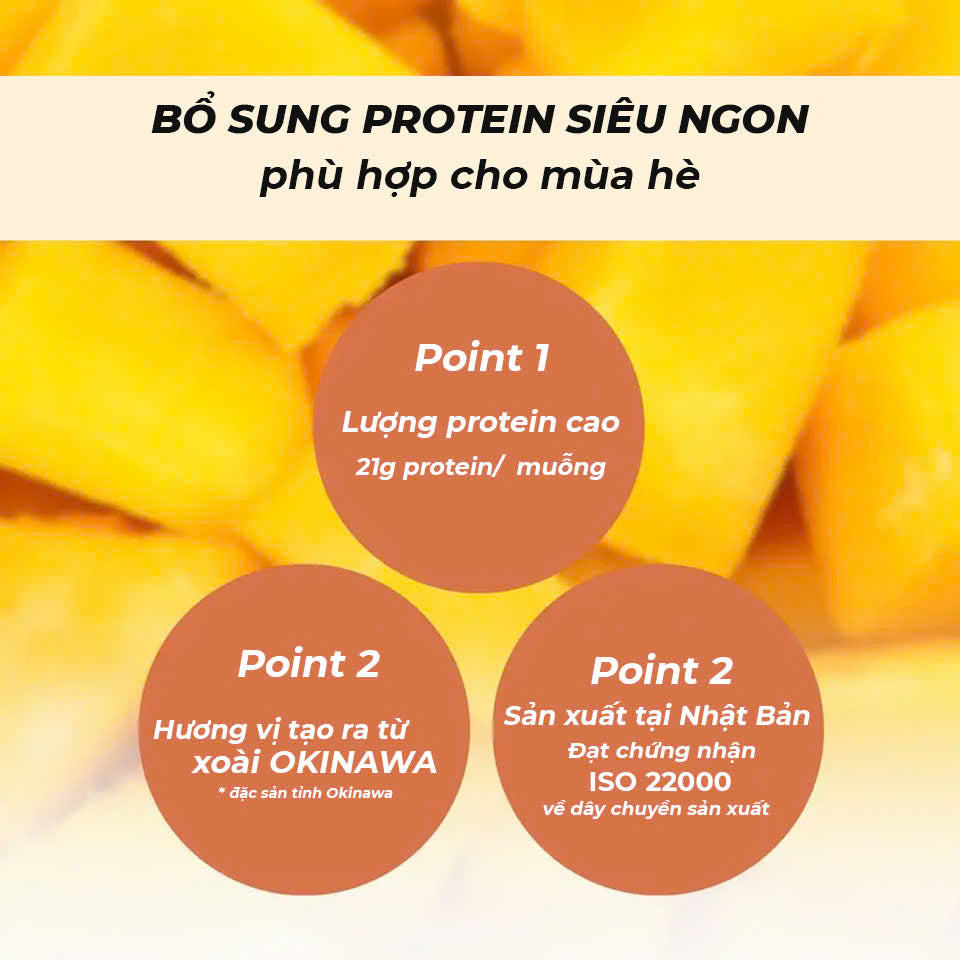 Naturecan Whey Protein Vị Xoài