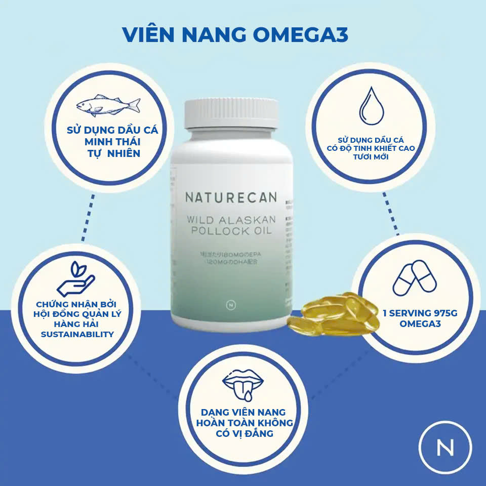 Naturecan Wild Alaskan Oil Omega 3