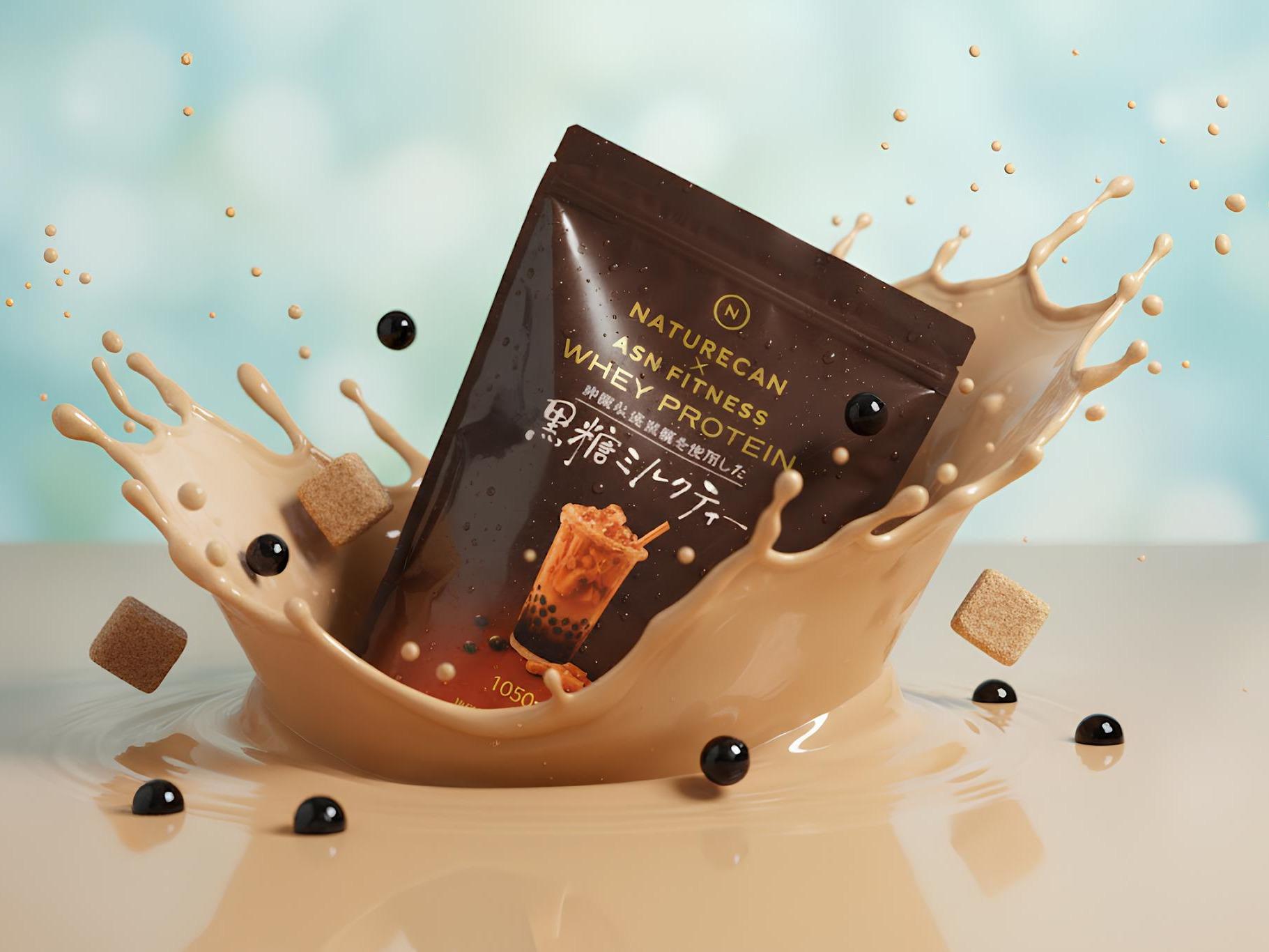 Naturecan Whey Protein vị Trà Sữa
